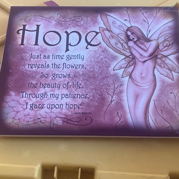 Other - Purple 'Hope' Inspirational Art Print